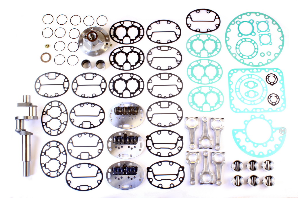 OVERHAUL KIT 06D COMPRESSOR (PISTONS AND RINGS 0.20)