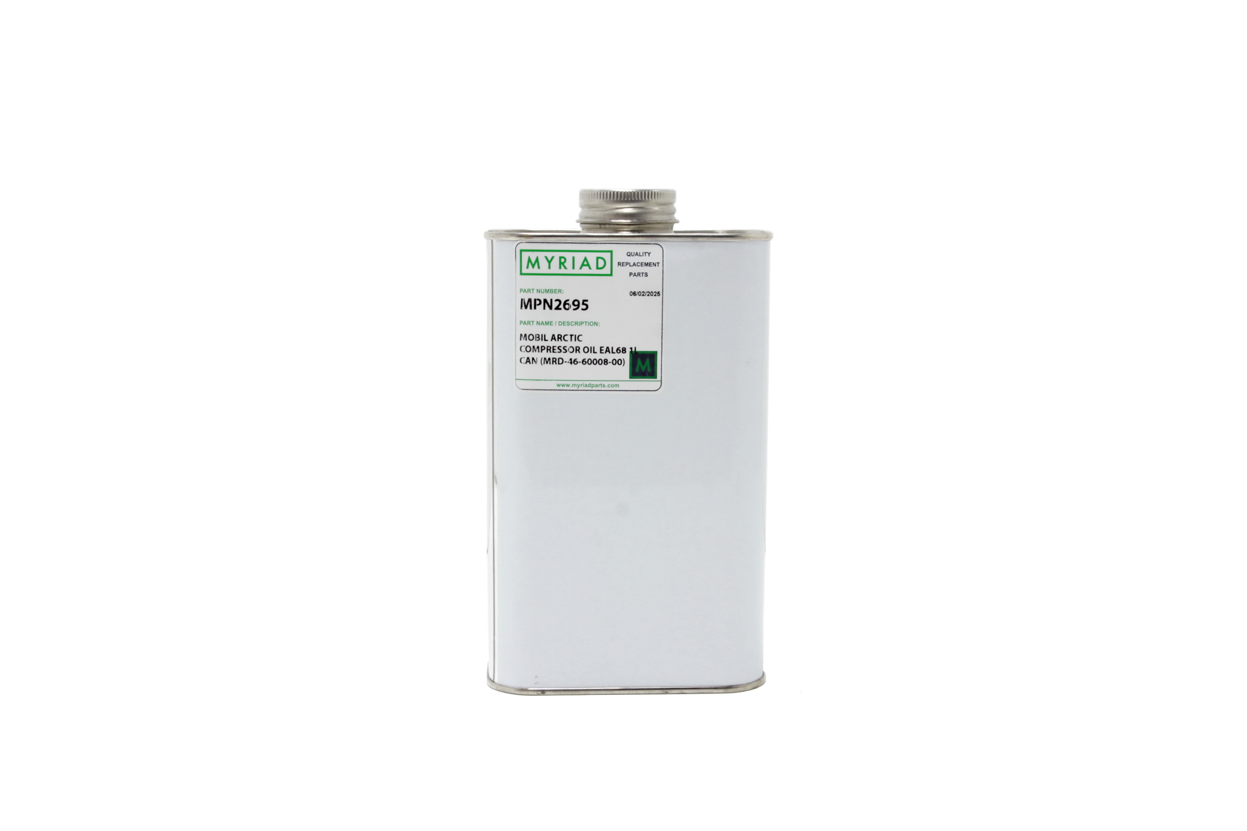 Myriad | MOBIL ARCTIC COMPRESSOR OIL EAL68 1L CAN (MRD-46-60008-00)